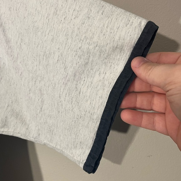 Vintage 90's Hazelwoods Size Large T Shirt Bald Eagle Made In USA Gray (G) - Picture 9 of 15